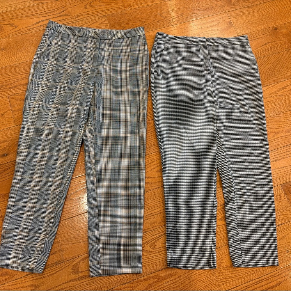 H&M Women’s Pants Bundle – Size 8
Plaid & Houndstooth Pants Workwear Office